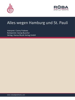 cover image of Alles wegen Hamburg und St. Pauli